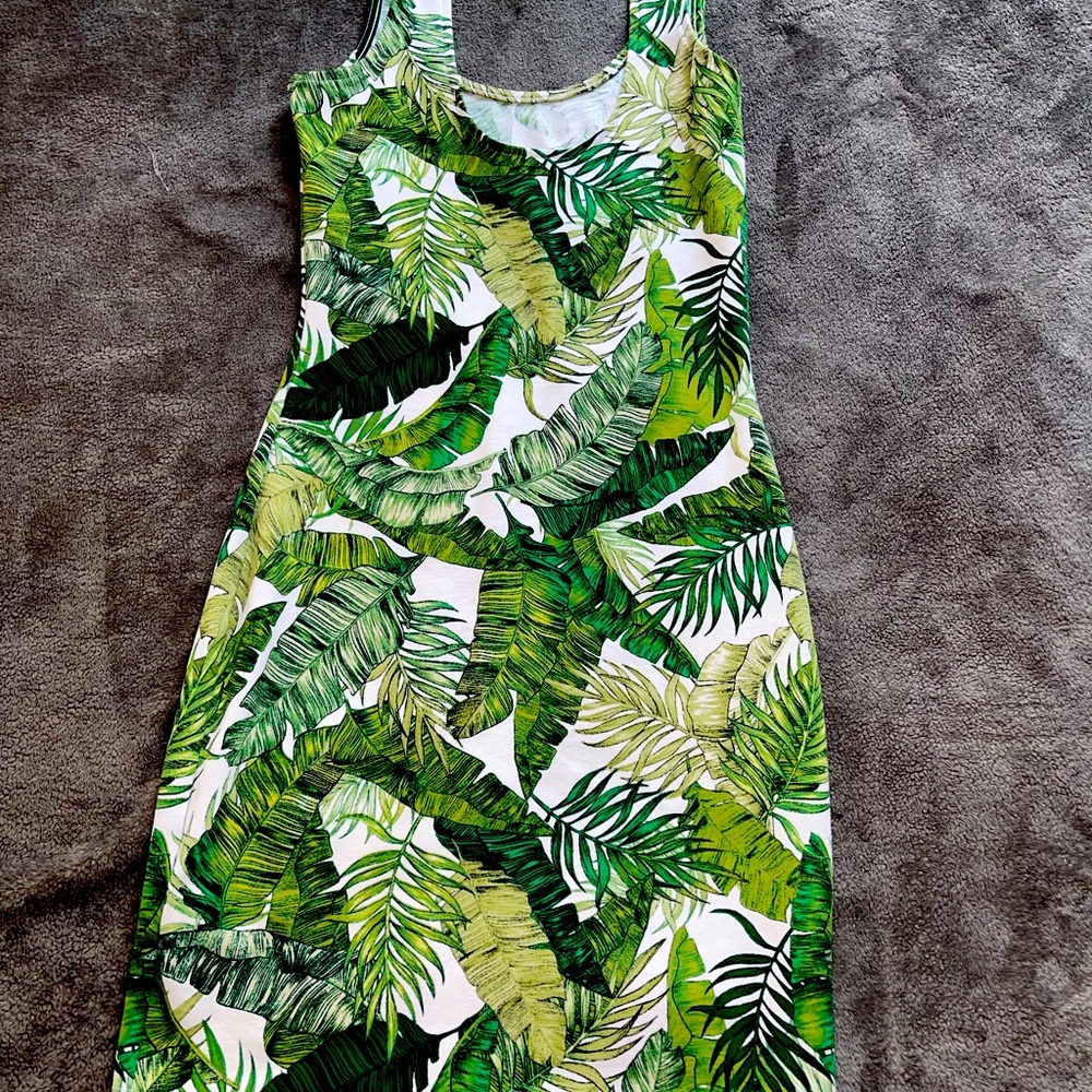 Floral body con dress